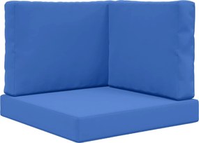vidaXL Perna pentru canapea de exterior 3 pcs Turcoaz Poliester