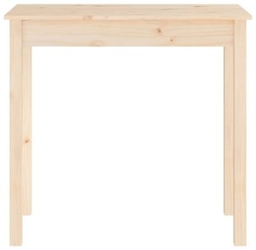Masa consola, 80x40x75 cm, lemn masiv de pin Maro, 80 x 40 x 75 cm, 1