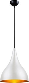 Pendul cu un glob alb-auriu homs ro11372
