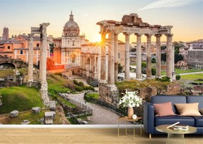 Tapet Premium Canvas - Forumul din Roma la rasarit
