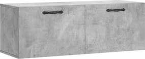 vidaXL Dulap de perete, gri beton, 100x36,5x35 cm, lemn prelucrat
