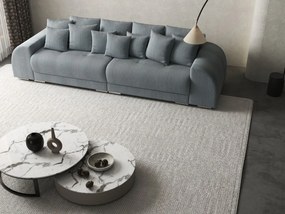 Canapea extensibilă dumonde cu 2 lăzi de depozitare si sezut confortabil din spuma high-density, Verona Zoom Grey 310x100 cm