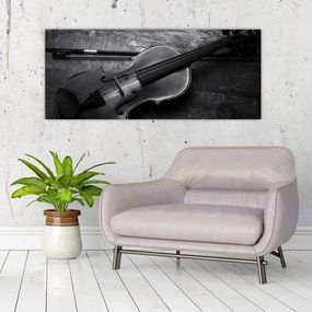 Tablou - Violete (120x50 cm)