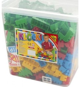 Cuburi constructii 500 piese/cutie - Tupiko