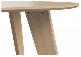 Masă de dining cu blat cu aspect de lemn de stejar 100x180 cm Lago – TemaHome