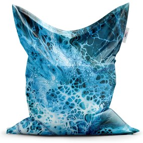 Sac de șezut Classic albastru magic - pentru copii, albastru