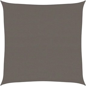 vidaXL Pânză parasolar, antracit, 7x7 m, HDPE, 160 g/m²