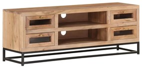 323503 vidaXL Comodă TV, 110x30x40 cm, lemn masiv de acacia