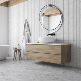 Aplica LED SATURNO 46W, 230V, Ø80 cm, IP44, antracit