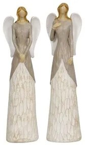 Statieta Delicate Grey Angel 29 cm - modele diverse