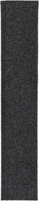 vidaXL Covor traversă de captare a murdăriei, antracit, 100x500 cm