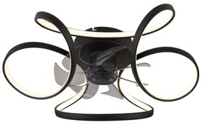 Globo 03638 - Ventilator LED LORIS 40W 230V 3000-6000K cu telecomandă