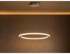 Lustră LED dimabilă pe cablu, 90 W, 230 V, 3000–6500 K, Ø 60 cm + telecomandă