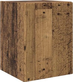 vidaXL Dulap TV de perete Lemn Vechi 30 x 31 x 40 cm Lemn compozit