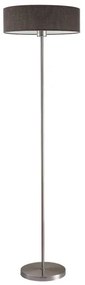 Lampadar LED TUNJA, 1x soclu E27, 20 W, 230 V, Ø 38 cm, crom mat/maro