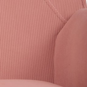 Fotoliu cu spătar înalt PINK2, roz