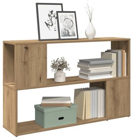 vidaXL Bibliotecă, stejar artizanal, 100x24x63 cm, lemn prelucrat