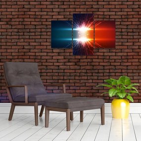 Tablou abstract cu glonț activ (90x60 cm)