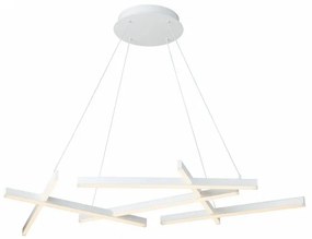 Lustra LED design modern Line alba