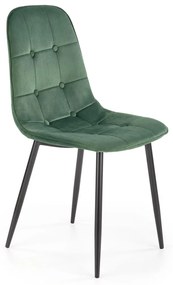 Scaun K417 velvet verde