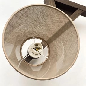 Lustră LED aplicată Brilagi ANTHONY 3xE14/40W/230V stejar nuc