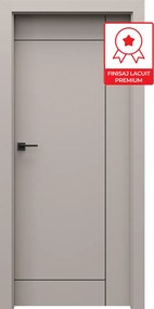 Usa de interior PORTA UNI COLOR MODERN cu toc reglabil - Model I1 180-240 mm, Casmir Mat, Finisaj Lacuit Mat