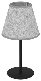 Lampă de masă Eglo 43986 ALSAGER 1xE27/40W/230V gri