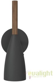 Aplica de perete design nordic Pure neagra 78271003 DFTP