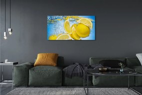 Tablouri canvas Lemon în apă