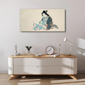 Tablou canvas Kimono pentru femei asiatice