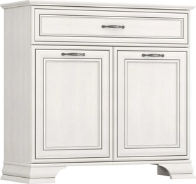 Comoda TIFFANY II, grej, PAL laminat, 94x37x90 cm