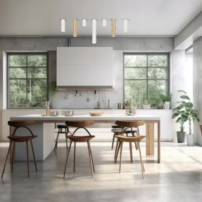 Spot GENESIS 1xGU10/8W/230V 30 cm auriu