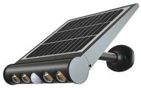 Aplică LED solară cu senzor LED/8W/3,7V IP65 4000K