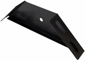 Coltar metalic pentru imbinare rame pat, 235x165x135x32x1 mm, vopsit negru