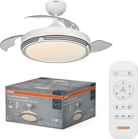 Osram - Lampă LED reglabilă cu ventilator LEVECHE LED/36W/230V 3000/4000/6500K + telecomandă