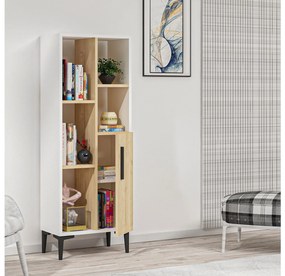 Raft Nobuti (alb + stejar zafir) . 1094216