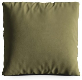 Pernă pentru canapea verde cu tapițerie din catifea Kemi – Cosmopolitan Design