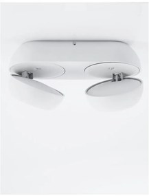 Aplica cu 2 spoturi LED directionabile Gon alb NVL-9105202