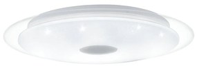 Plafoniera LED cu telecomanda design modern Lanciano 1 alb