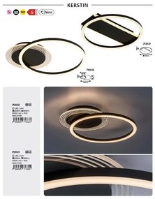Plafoniera LED design circular Kerstin