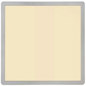 Plafoniera LED Sapana 41563-24N, 24W, 2300lm, lumina calda, IP44, alba+nichel, Globo Lighting
