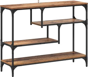 vidaXL Masă de consolă Lemn vechi 100 x 30 x 75 cm Lemn compozit