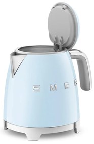 Ceainic electric albastru deschis din oțel inoxidabil 800 ml Retro Style – SMEG