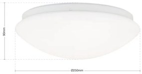 Aplica LED perete sau tavan diametru 23cm, Nedo