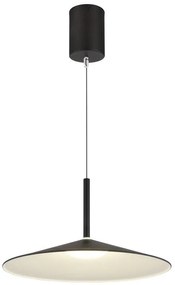 Lustra suspendata LED metal negru LAMPONE