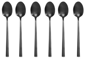 Set lingurita ceai, 6 piese, Como Black