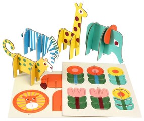 Joc de pliere din lemn Wild Wonders - Rex London