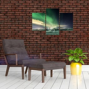 Tablou cu Aurora Borealis (90x60 cm)