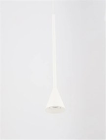 Pendul LED design minimalist NET alb