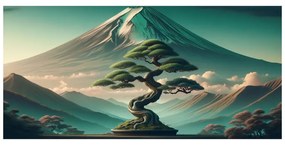 Tablou liniște sub muntele fuji